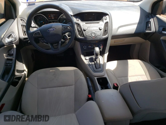 2017 Ford Focus SE with VIN 1FADP3F26HL295581, listed as a Copart auction lot 52158745 with 104,453 mi miles and Salvage title. Bid and sale history available at DreamBid. Image 8.