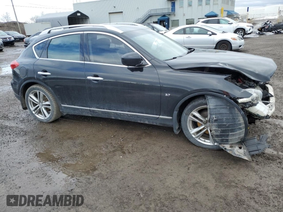 2015 Infiniti QX50 z VIN JN1BJ0HR9FM770873, wystawiony jako Copart lot #48681405 z przebiegiem 205 088 mil mil oraz Szkoda całkowita • Salvage title. Historia ofert i sprzedaży dostępna na DreamBid. Obrazek 4.
