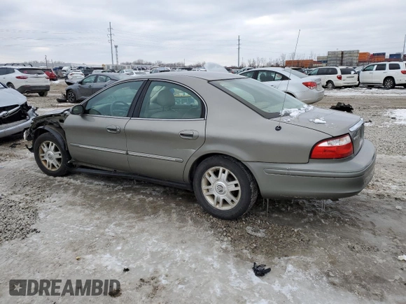 2004 Mercury Sable LS Premium with VIN 1MEHM55S34A608589, listed as a Copart auction lot 46110385 with 113,919 mi miles and Salvage Title. Bid and sale history available at carsss.com. Image 2.