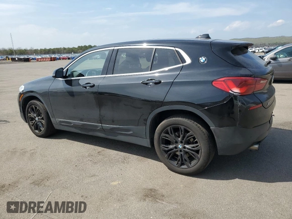 2018 BMW X2 xDrive28i with VIN WBXYJ5C36JEF79315, listed as a Copart auction lot 53993905 with 52,863 mi miles and Salvage Title. Bid and sale history available at carsss.com. Image 2.