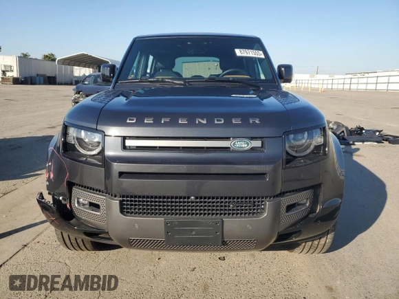 2023 Land Rover Defender X-Dynamic SE with VIN SALE27EU3P2194728, listed as a Copart auction lot 87971555 with 10,155 mi miles and Salvage Title. Bid and sale history available at DreamBid. Image 5.