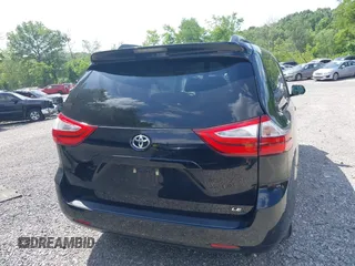 2017 Toyota Sienna LE Auto Access Seat with VIN 5TDKZ3DC6HS835498, listed as a IAAI auction lot 42562601 with Not provided miles and . Bid and sale history available at DreamBid. Image 17.