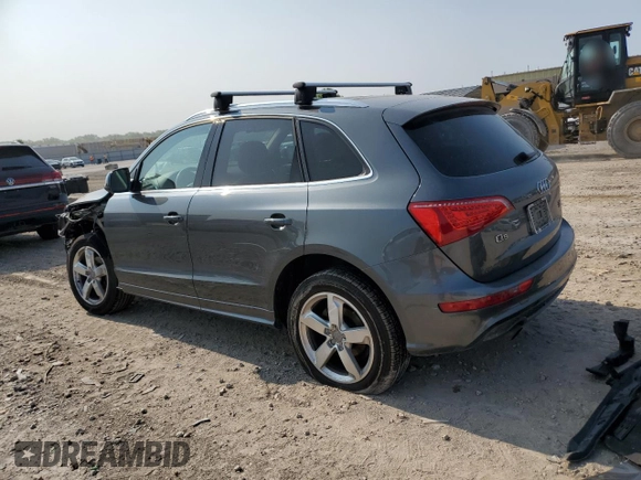 2012 Audi Q5 Prestige с VIN WA1WKAFP9CA130995, выставлен на аукционе Copart как лот 58987325 с пробегом 130 714 миль миль и Списание • Salvage title. История ставок и продаж доступна на DreamBid. Изображение 2.