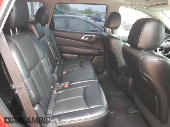 2018 Nissan Pathfinder S z VIN 5N1DR2MMXJC620138, wystawiony jako Copart lot #55303625 z przebiegiem 88 385 mil mil oraz Szkoda całkowita • Salvage title. Historia ofert i sprzedaży dostępna na DreamBid. Obrazek 11.