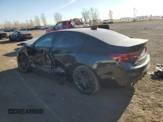 2020 Acura TLX w/A-Spec Pkg with VIN 19UUB3F68LA802322, listed as a Copart auction lot 77610664 with 0 mi miles and Salvage Title. Bid and sale history available at carsss.com. Image 2.