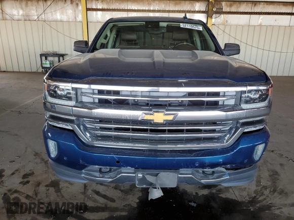 2016 Chevrolet Silverado 1500 High Country with VIN 3GCUKTEC0GG138322, listed as a Copart auction lot 52110575 with 100,251 mi miles and Salvage Title. Bid and sale history available at DreamBid. Image 5.