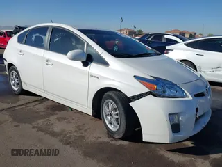 2010 Toyota Prius II with VIN JTDKN3DU3A5222724, listed as a IAAI auction lot 41505537 with 181,808 mi miles. Bid and sale history available at carsss.com. Image 1.