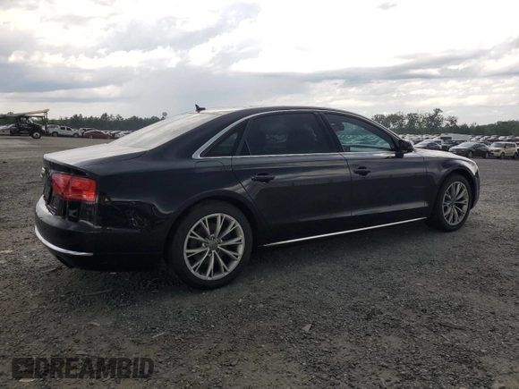 2013 Audi A8 3.0L z VIN WAURGAFD3DN029985, wystawiony jako Copart lot #60536355 z przebiegiem 198 176 mil mil oraz Czysty tytuł • Clean title. Historia ofert i sprzedaży dostępna na DreamBid. Obrazek 3.