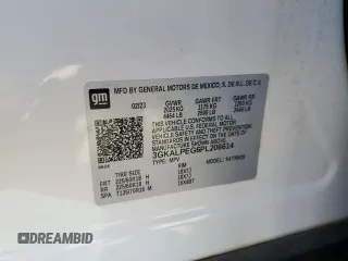 2023 GMC Terrain SLT z VIN 3GKALPEG6PL206614, wystawiony jako Copart lot #50987715 z przebiegiem 40 483 mil mil oraz Szkoda całkowita • Salvage title. Historia ofert i sprzedaży dostępna na DreamBid. Obrazek 14.