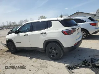 2018 Jeep Compass Sport with VIN 3C4NJCAB7JT271629, listed as a Copart auction lot 51229685 with 82,433 mi miles and Salvage title. Bid and sale history available at DreamBid. Image 2.