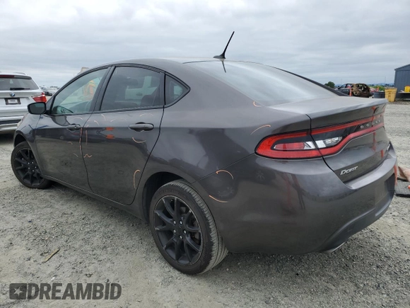 2015 Dodge Dart SXT with VIN 1C3CDFBB3FD119010, listed as a Copart auction lot 53688125 with 99,271 mi miles and Salvage Title. Bid and sale history available at DreamBid. Image 2.