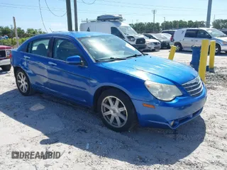 2007 Chrysler Sebring Limited with VIN 1C3LC66M07N550480, listed as a IAAI auction lot 41964858 with 105,316 mi miles and . Bid and sale history available at DreamBid. Image 1.