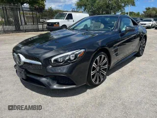2019 Mercedes-Benz SL 450 z VIN WDDJK6GA7KF058466, wystawiony jako Copart lot #87493424 z przebiegiem 7 945 mil mil oraz Nie do naprawy • Non repairable. Historia ofert i sprzedaży dostępna na DreamBid. Obrazek 1.