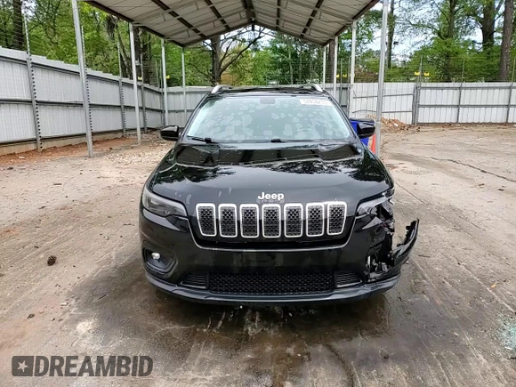 2019 Jeep Cherokee Latitude with VIN 1C4PJMCXXKD432988, listed as a Copart auction lot 52958215 with 65,585 mi miles and Salvage title. Bid and sale history available at DreamBid. Image 14.
