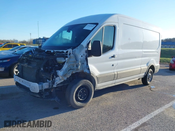 2022 Ford Transit Cargo with VIN 1FTBR1C89NKA35525, listed as a IAAI auction lot 41852853 with Not Provided miles and . Bid and sale history available at DreamBid. Image 18.