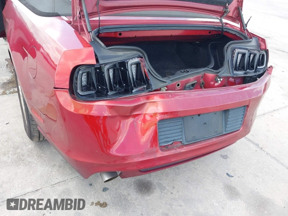 2014 Ford Mustang V6 with VIN 1ZVBP8EM8E5278957, listed as a IAAI auction lot 41996963 with 128,489 mi miles. Bid and sale history available at carsss.com. Image 6.