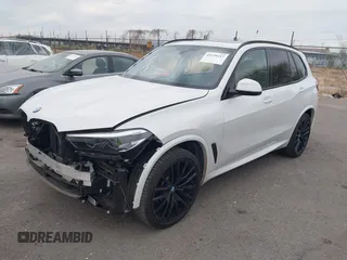 2022 BMW X5 sDrive40i with VIN 5UXCR4C09N9K29185, listed as a IAAI auction lot 41579217 with 35,098 mi miles. Bid and sale history available at carsss.com. Image 19.