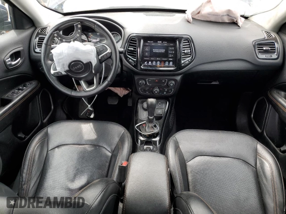 2019 Jeep Compass Limited with VIN 3C4NJDCB1KT767479, listed as a Copart auction lot 57362135 with 74,927 mi miles and Clean title. Bid and sale history available at DreamBid. Image 8.