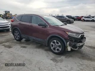 2017 Honda CR-V EX with VIN 7FARW1H58HE029274, listed as a Copart auction lot 50643985 with 143,909 mi miles and Salvage Title. Bid and sale history available at carsss.com. Image 4.