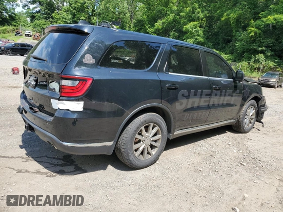 2018 Dodge Durango Special Service with VIN 1C4SDJFT4JC474568, listed as a Copart auction lot 62147895 with Not provided miles and Salvage title. Bid and sale history available at DreamBid. Image 3.