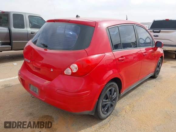 2007 Nissan Versa 1.8 S with VIN 3N1BC13E47L415240, listed as a IAAI auction lot 41890737 with 295,571 mi miles. Bid and sale history available at carsss.com. Image 4.