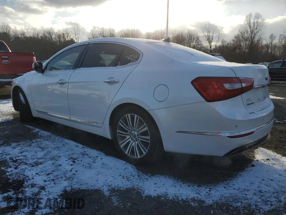 2015 Kia Cadenza Premium with VIN KNALN4D79F5174557, listed as a Copart auction lot 85873364 with 212,746 mi miles and Clean Title. Bid and sale history available at carsss.com. Image 2.