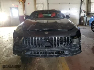 2022 Mercedes-Benz AMG GT with VIN W1K7X6BB8NA045786, listed as a Copart auction lot 42121784 with 28,151 mi miles. Bid and sale history available at carsss.com. Image 5.