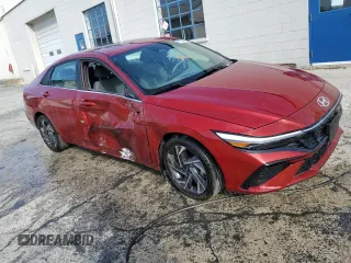 2025 Hyundai Elantra SEL Convenience with VIN KMHLS4DG3SU862593, listed as a Copart auction lot 55407335 with 13,935 mi miles and Clean Title. Bid and sale history available at DreamBid. Image 4.