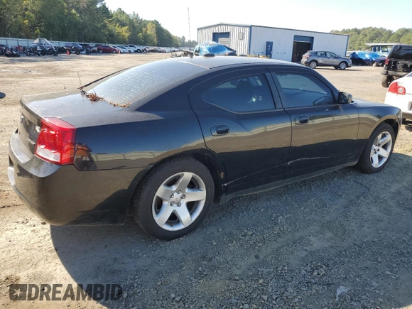 2009 Dodge Charger SE with VIN 2B3KA43V89H635367, listed as a Copart auction lot 36926124 with 250,780 mi miles and Salvage Title. Bid and sale history available at carsss.com. Image 3.