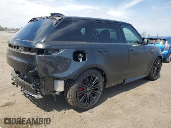 2024 Land Rover Range Rover Sport Dynamic SE with VIN SAL1L9FU2RA411720, listed as a Copart auction lot 50358925 with 10,425 mi miles and Salvage title. Bid and sale history available at DreamBid. Image 3.