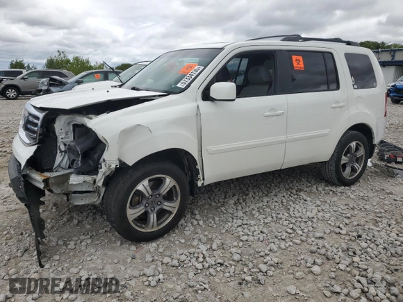 2015 Honda Pilot SE with VIN 5FNYF4H36FB055411, listed as a Copart auction lot 57334135 with Not provided miles and Clean title. Bid and sale history available at DreamBid. Image 1.