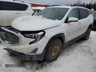 2019 GMC Terrain SLE z VIN 3GKALTEV8KL121810, wystawiony jako Copart lot #44525095 z przebiegiem 90 510 mil mil oraz Szkody całkowita. Historia ofert i sprzedaży dostępna na DreamBid. Obrazek 1.