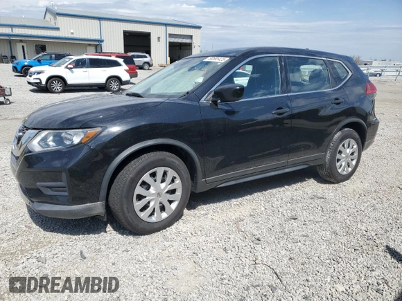 2017 Nissan Rogue SV with VIN KNMAT2MT3HP541834, listed as a Copart auction lot 50585425 with 169,432 mi miles and Salvage title. Bid and sale history available at DreamBid. Image 1.