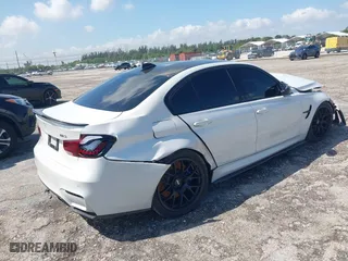 2015 BMW M3 with VIN WBS3C9C55FP806151, listed as a IAAI auction lot 41934925 with 58,071 mi miles. Bid and sale history available at carsss.com. Image 4.