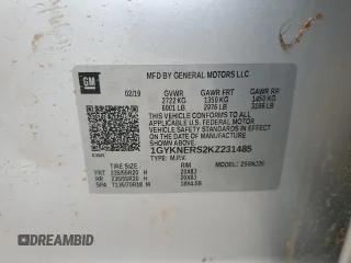 2019 Cadillac XT5 Premium Luxury FWD with VIN 1GYKNERS2KZ231485, listed as a Copart auction lot 61370045 with 79,817 mi miles and Salvage title. Bid and sale history available at DreamBid. Image 13.