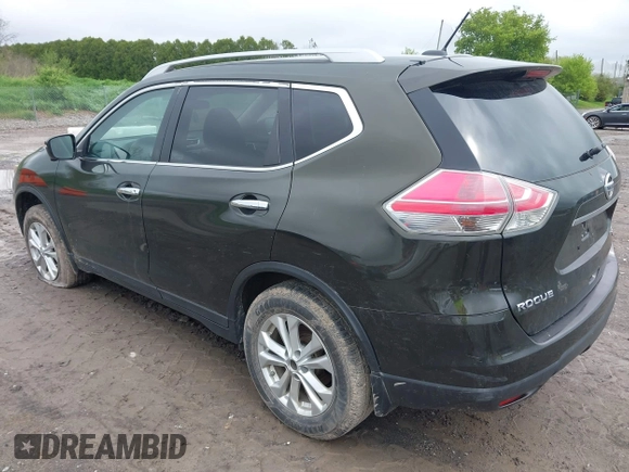 2015 Nissan Rogue SL with VIN 5N1AT2MV6FC879259, listed as a IAAI auction lot 42212957 with 182,212 mi miles and . Bid and sale history available at carsss.com. Image 3.