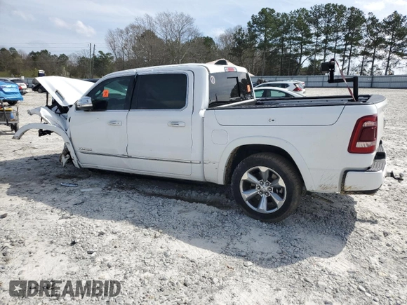 2020 Ram 1500 Limited with VIN 1C6SRFHT9LN370216, listed as a Copart auction lot 49247865 with 0 mi miles and Salvage Title. Bid and sale history available at carsss.com. Image 2.