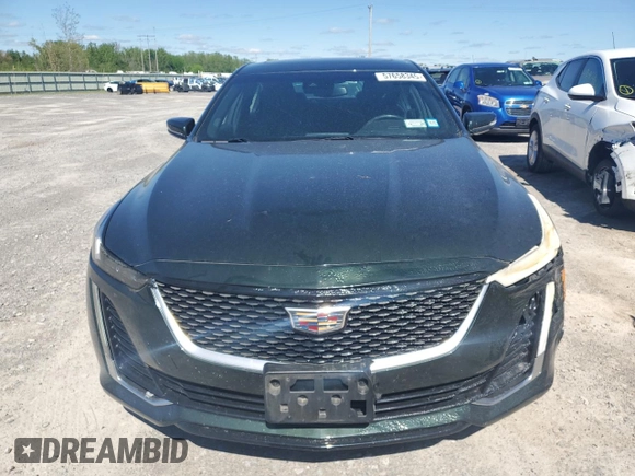 2021 Cadillac CT5 Luxury z VIN 1G6DX5RK0M0109355, wystawiony jako Copart lot #57658345 z przebiegiem 29 441 mil mil oraz Szkody całkowita. Historia ofert i sprzedaży dostępna na DreamBid. Obrazek 5.