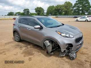 2018 Kia Sportage EX with VIN KNDPN3AC7J7431647, listed as a Copart auction lot 59490795 with 72,840 mi miles and Salvage title. Bid and sale history available at DreamBid. Image 4.