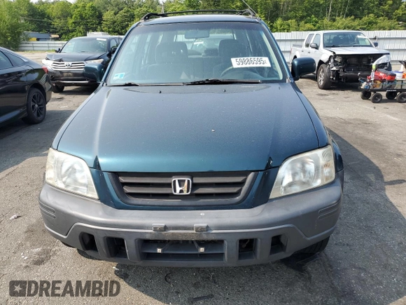 1998 Honda CR-V EX z VIN JHLRD1864WC107475, wystawiony jako Copart lot #59886595 z przebiegiem 211 972 mil mil oraz Szkoda całkowita • Salvage title. Historia ofert i sprzedaży dostępna na DreamBid. Obrazek 5.