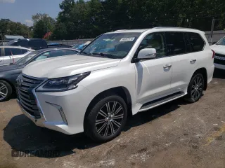 2019 Lexus LX with VIN JTJHY7AX4K4292213, listed as a Copart auction lot 66082974 with 0 mi miles and Salvage Title. Bid and sale history available at carsss.com. Image 1.