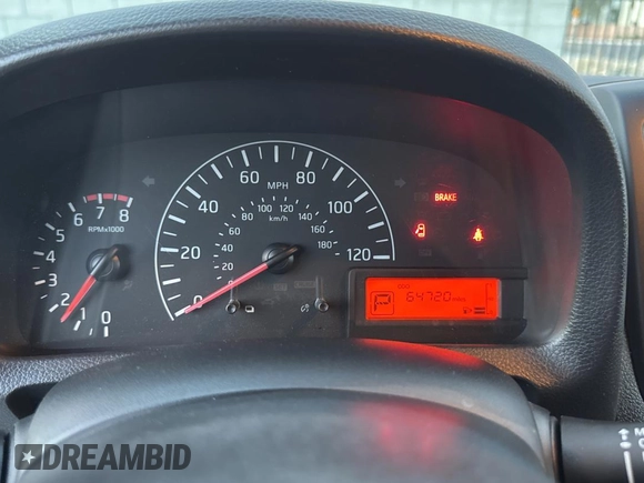 2015 Nissan NV200 SV with VIN 3N6CM0KN5FK697724, listed as a Copart auction lot 59639505 with 64,720 mi miles and Clean title. Bid and sale history available at DreamBid. Image 8.