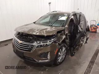 2023 Chevrolet Equinox Premier z VIN 3GNAXXEGXPL239686, wystawiony jako IAAI lot #42057594 z przebiegiem 22 727 mil mil oraz . Historia ofert i sprzedaży dostępna na DreamBid. Obrazek 6.