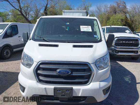 2020 Ford Transit Passenger XL with VIN 1FBAX2Y86LKA23463, listed as a IAAI auction lot 41848187 with 62,737 mi miles and . Bid and sale history available at DreamBid. Image 12.