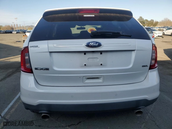 2014 Ford Edge SEL with VIN 2FMDK3JC7EBA29938, listed as a Copart auction lot 49632115 with 126,657 mi miles and Salvage Title. Bid and sale history available at carsss.com. Image 6.