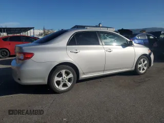 2012 Toyota Corolla L with VIN 2T1BU4EE0CC765650, listed as a Copart auction lot 49553865 with 145,947 mi miles and Salvage Title. Bid and sale history available at carsss.com. Image 3.
