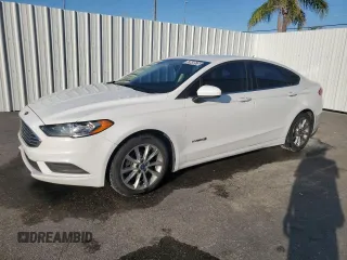 2017 Ford Fusion Hybrid SE with VIN 3FA6P0LU6HR219311, listed as a Copart auction lot 62648575 with 206,001 mi miles and Clean title. Bid and sale history available at DreamBid. Image 1.