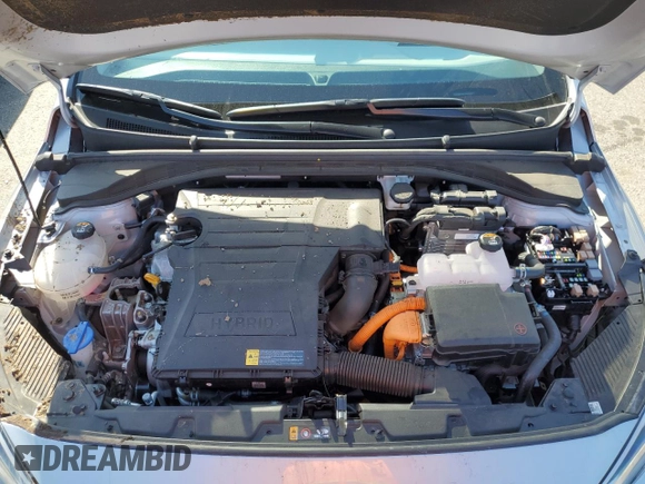 2020 Hyundai Ioniq SE with VIN KMHC75LC7LU241476, listed as a Copart auction lot 48621135 with 21,530 mi miles and Salvage title. Bid and sale history available at DreamBid. Image 11.
