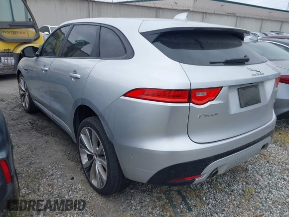 2017 Jaguar F-Pace S with VIN SADCM2BV6HA066651, listed as a IAAI auction lot 41758669 with 82,968 mi miles and . Bid and sale history available at DreamBid. Image 3.