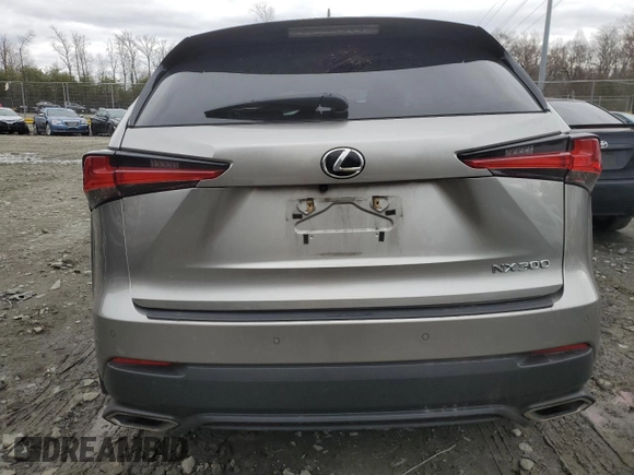 2018 Lexus NX with VIN JTJBARBZ6J2167567, listed as a Copart auction lot 48203525 with 87,799 mi miles and Salvage Title. Bid and sale history available at carsss.com. Image 6.